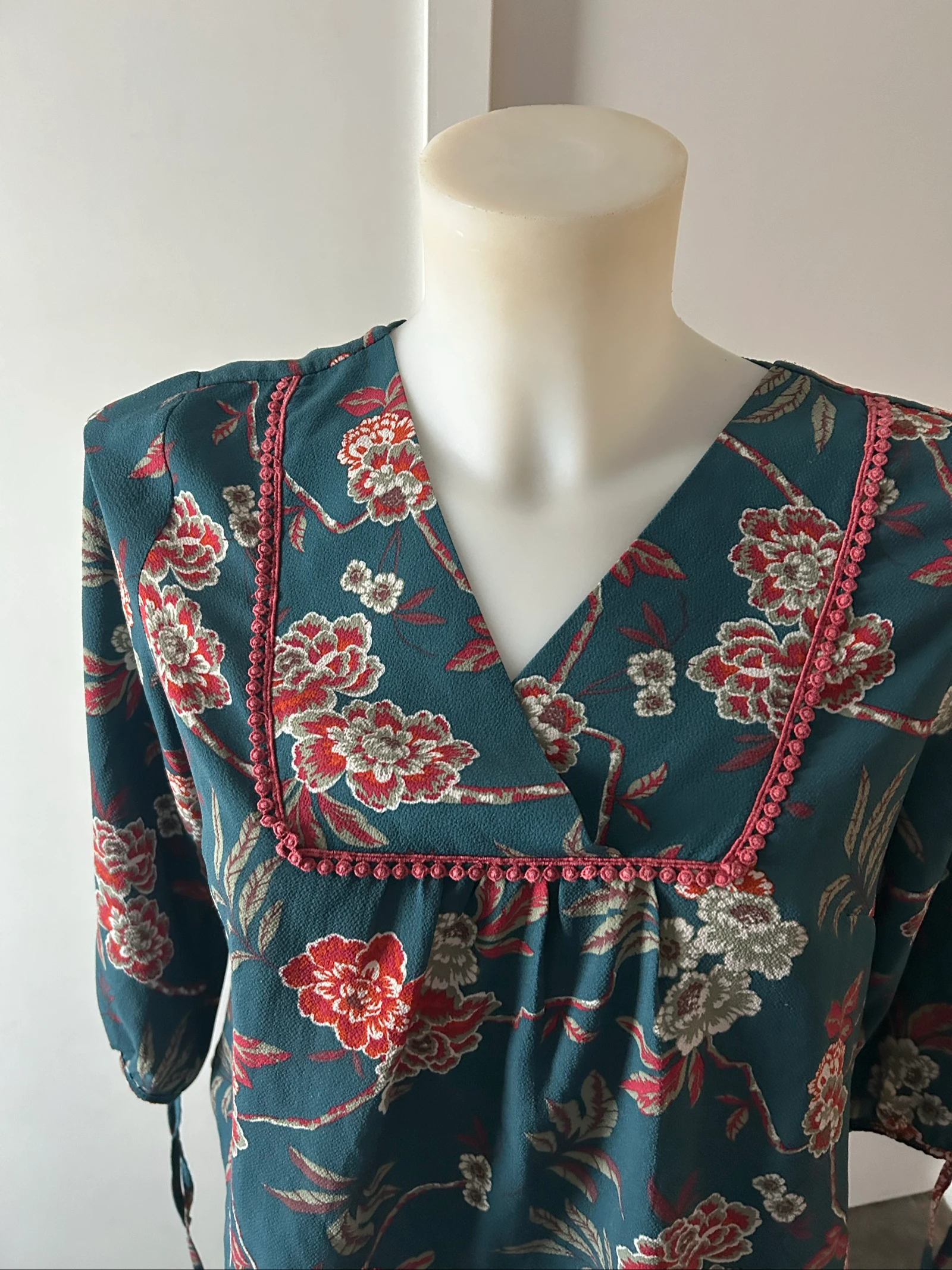 Blouse met 3/4 mouw – photo 3